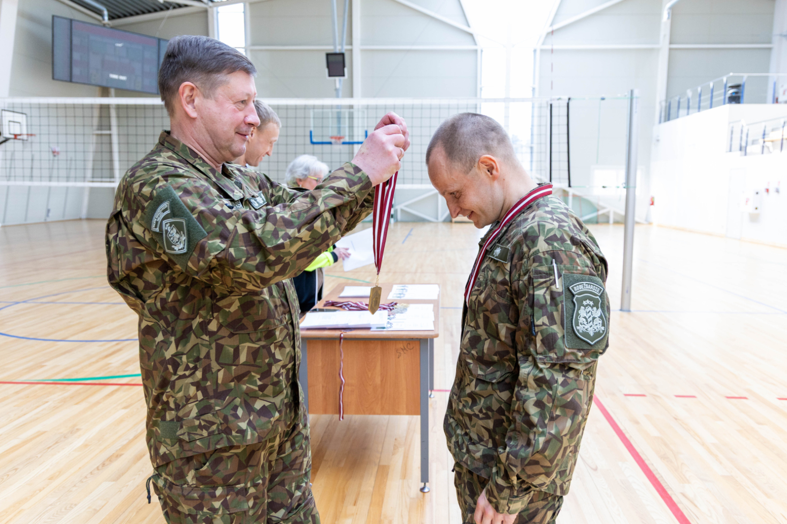 Valsts robežsardzes sacensības peldēšanā un dienesta trīscīņā