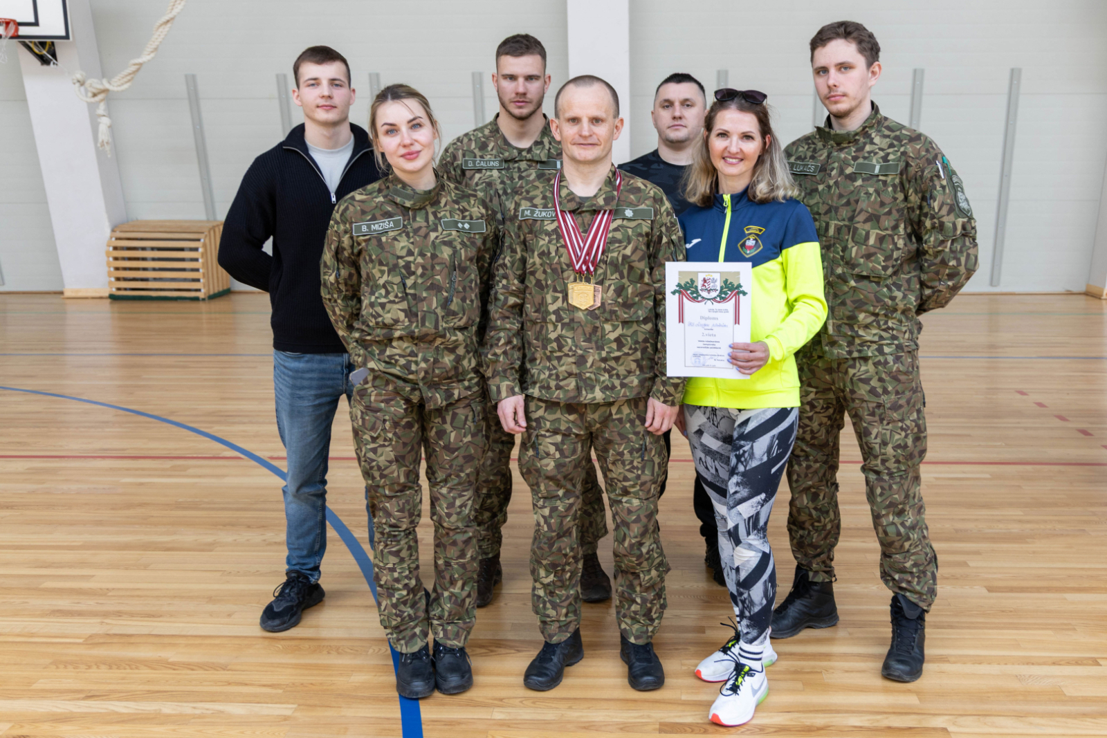 Valsts robežsardzes sacensības peldēšanā un dienesta trīscīņā