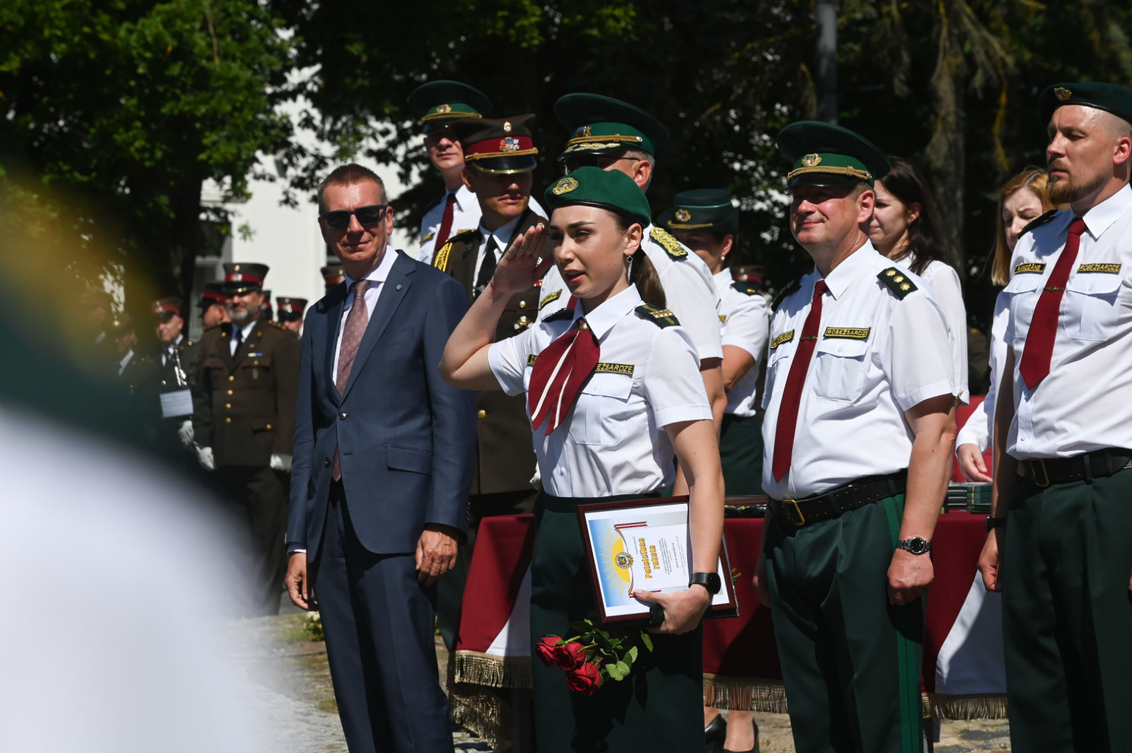 Valsts robežsardzes koledžas īsā cikla profesionālās augstākās izglītības studiju programmas „Robežapsardze” pilna laika 21.izlaidums un nepilna laika 14.izlaidums