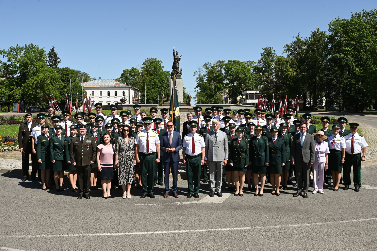 Valsts robežsardzes koledžas īsā cikla profesionālās augstākās izglītības studiju programmas „Robežapsardze” pilna laika 21.izlaidums un nepilna laika 14.izlaidums