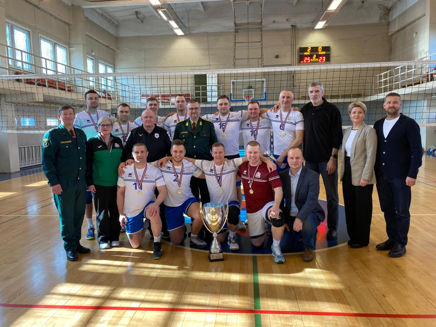 Iekšlietu ministrijas 2025. gada čempionāta sacensības volejbolā