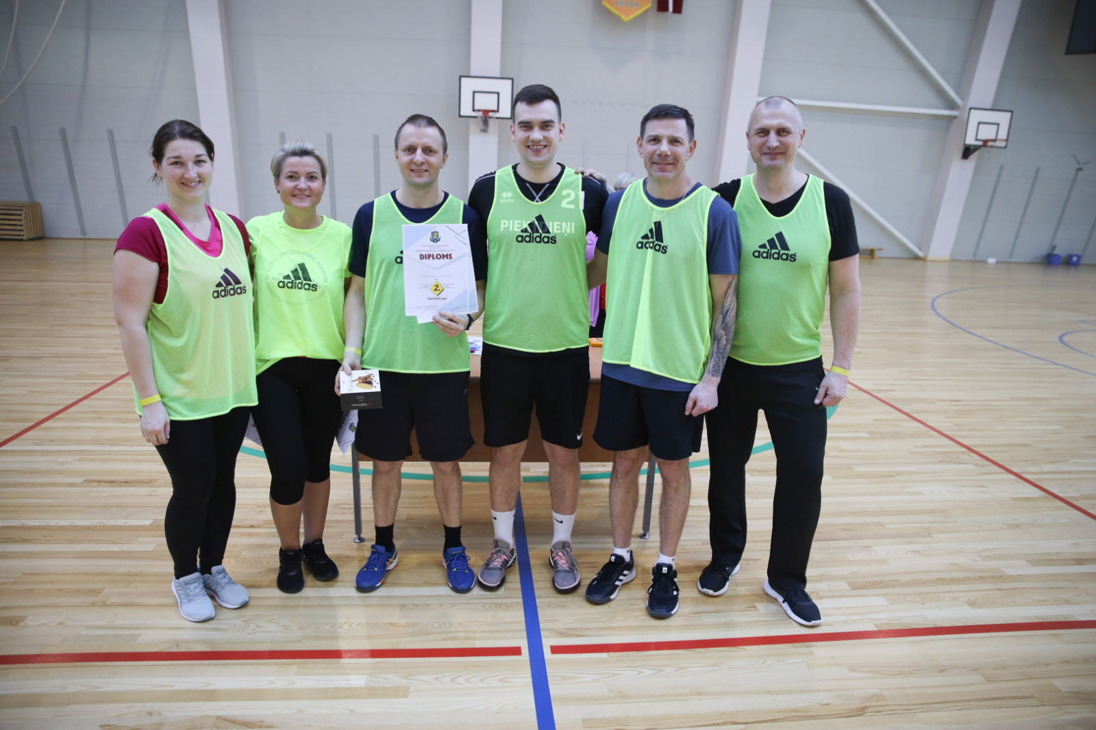 Valsts robežsardzes koledžā personālu vieno sports! Nr.3