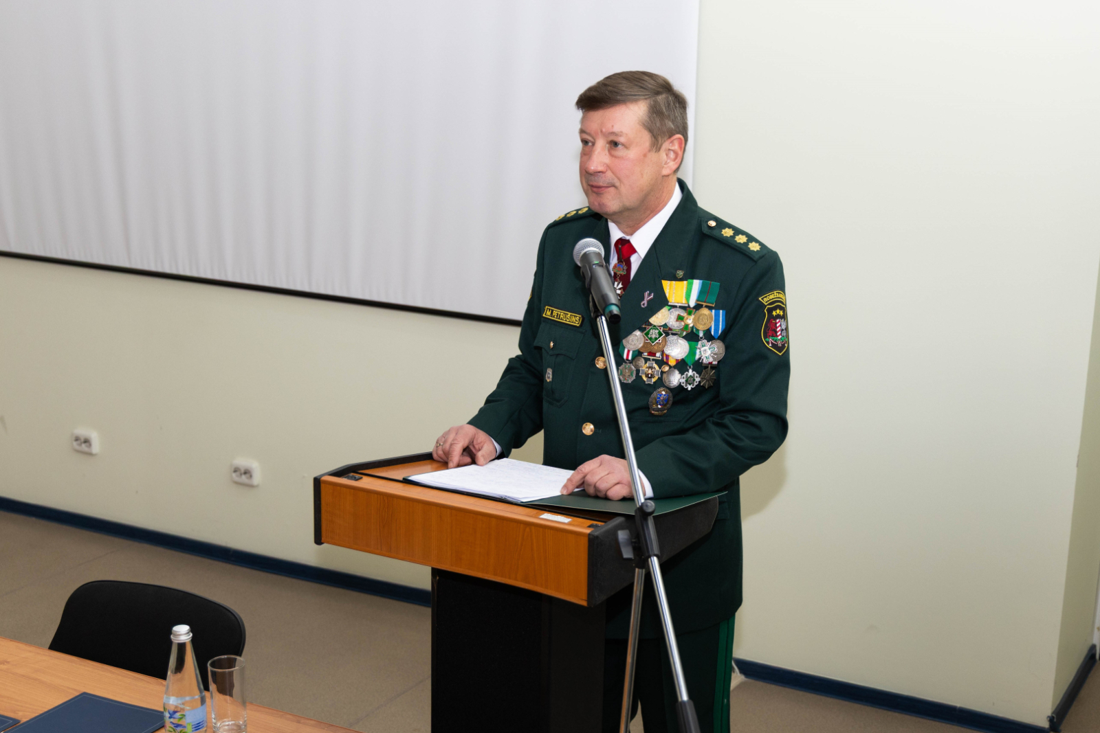 Norisinājās Valsts robežsardzes koledžas svinīgā sanāksme