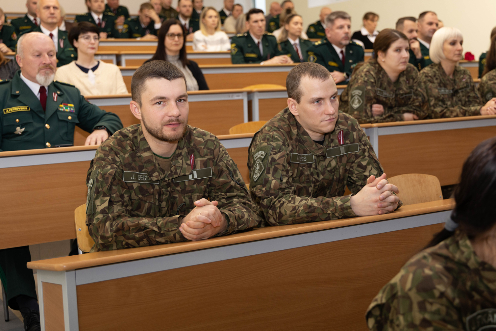 Norisinājās Valsts robežsardzes koledžas svinīgā sanāksme