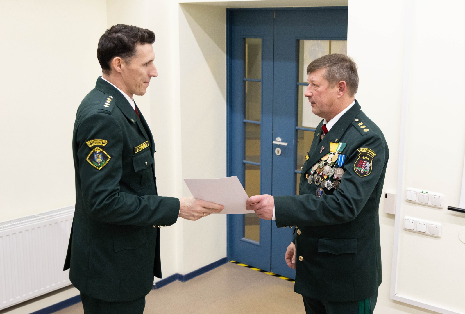 Norisinājās Valsts robežsardzes koledžas svinīgā sanāksme