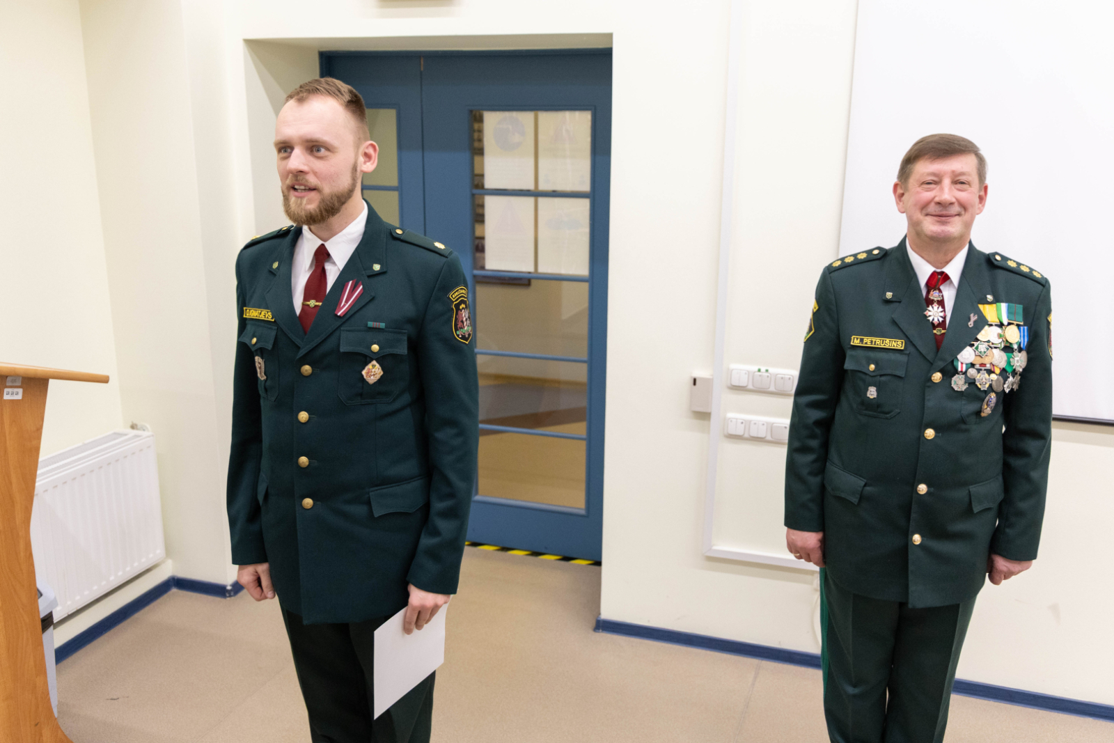 Norisinājās Valsts robežsardzes koledžas svinīgā sanāksme