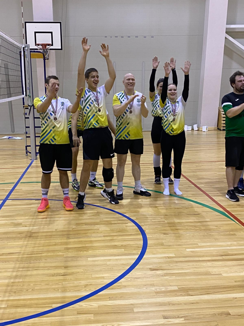 Valsts robežsardzes koledžas komanda piedalījās volejbola turnīrā