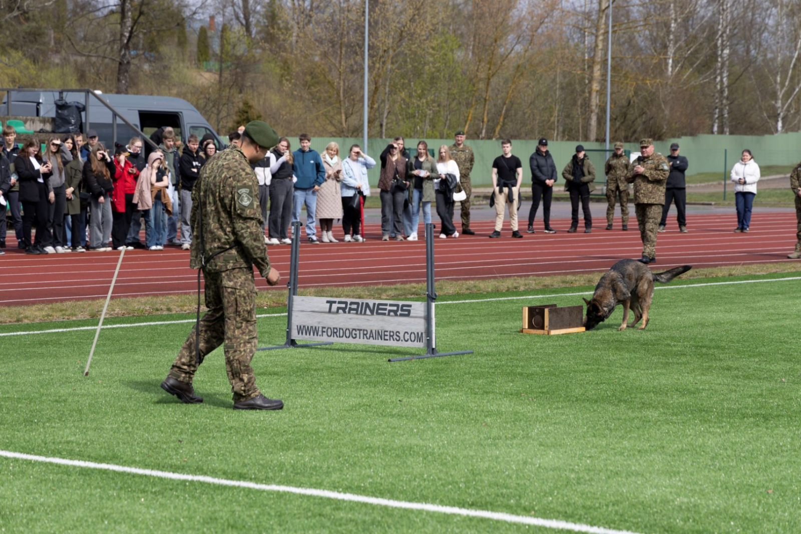 Valsts robežsardzes koledžas “Atvērto durvju diena” pulcē interesentus no visas Latvijas