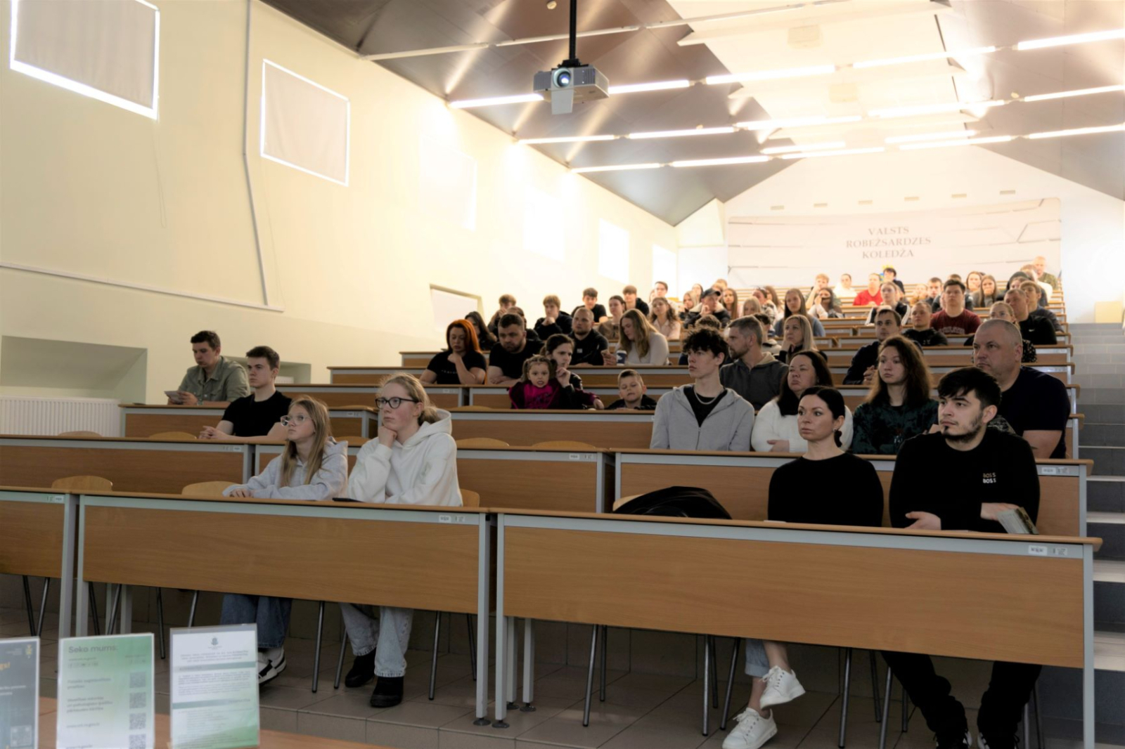 Valsts robežsardzes koledžas “Atvērto durvju diena” pulcē interesentus no visas Latvijas