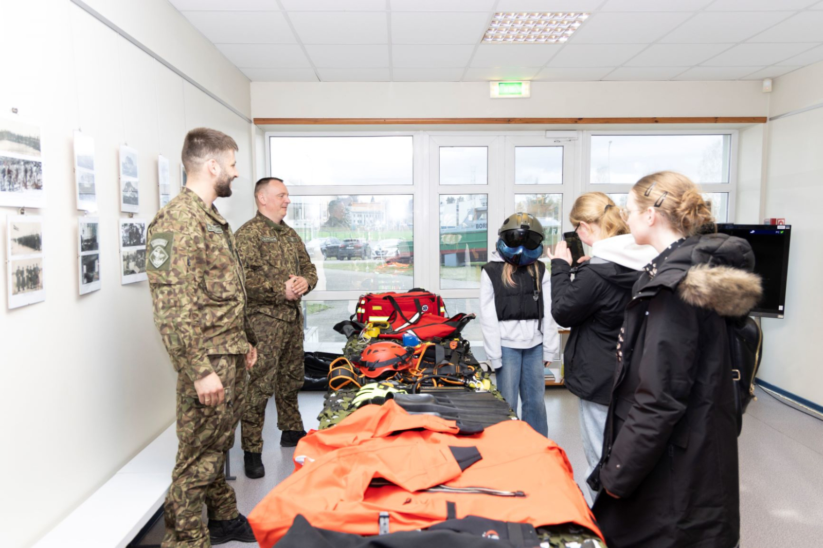 Valsts robežsardzes koledžas “Atvērto durvju diena” pulcē interesentus no visas Latvijas