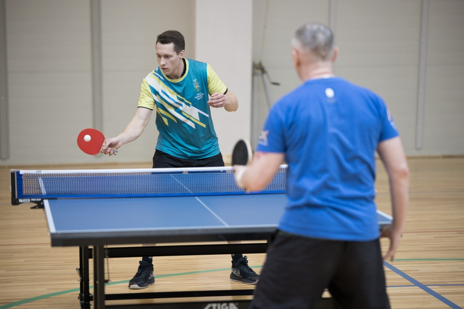 Valsts robežsardzes 2024.gada čempionāts iesākas ar sacensībām galda tenisā