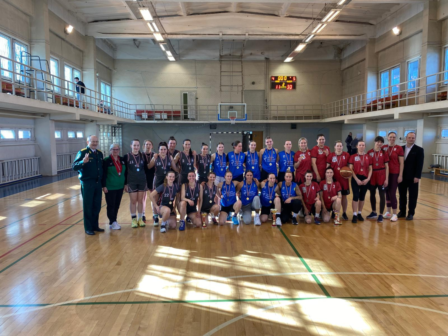 Valsts robežsardzes komanda guva uzvaru basketbolā