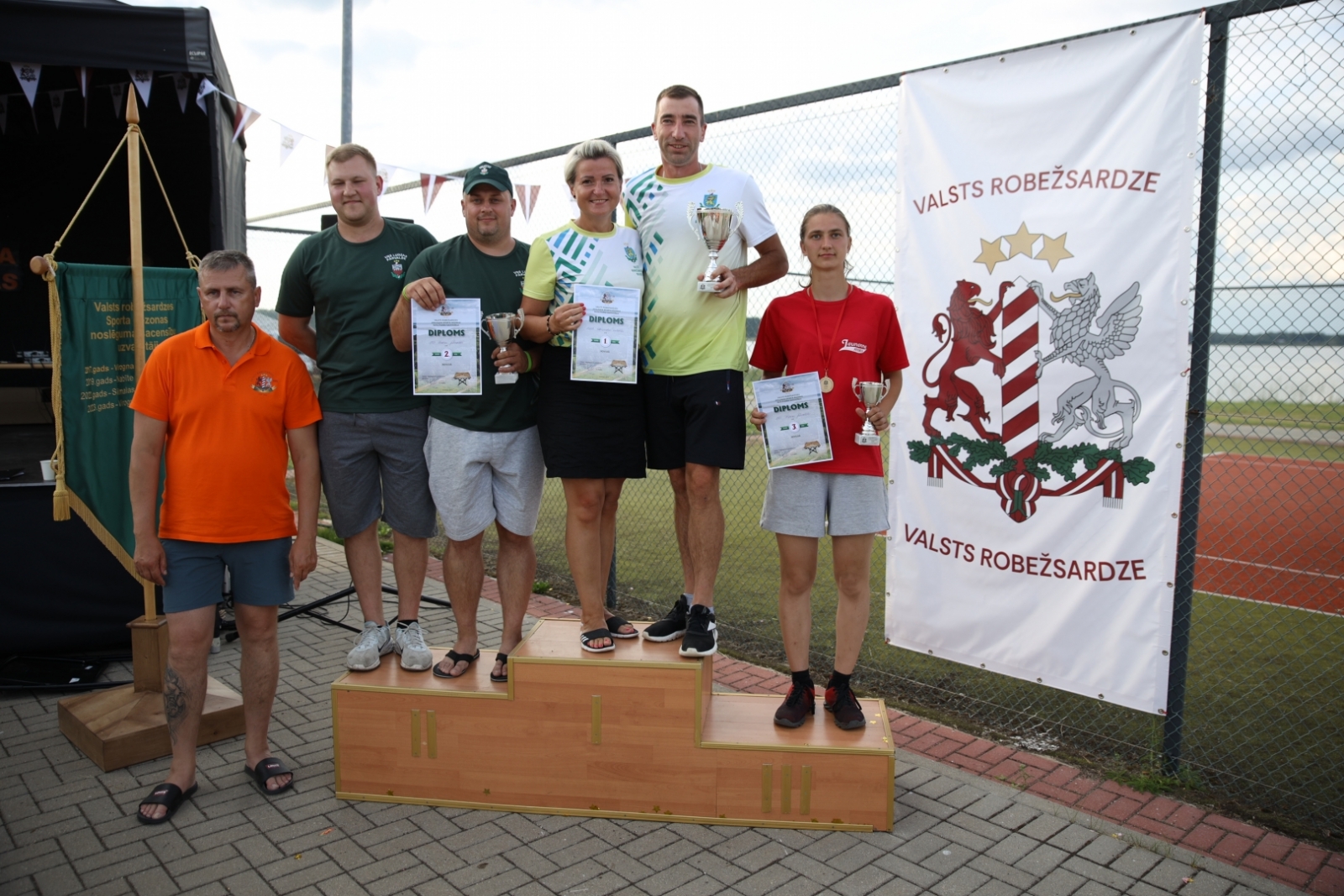 Valsts robežsardzes XX Sporta sezonas noslēguma sacensībās triumfē Valsts robežsardzes koledža Nr.8