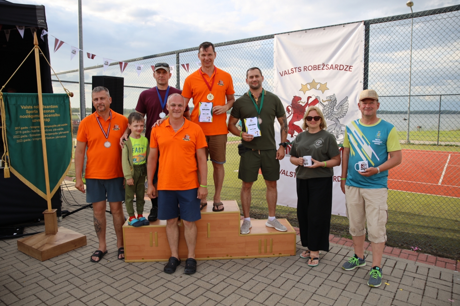 Valsts robežsardzes XX Sporta sezonas noslēguma sacensībās triumfē Valsts robežsardzes koledža Nr.18