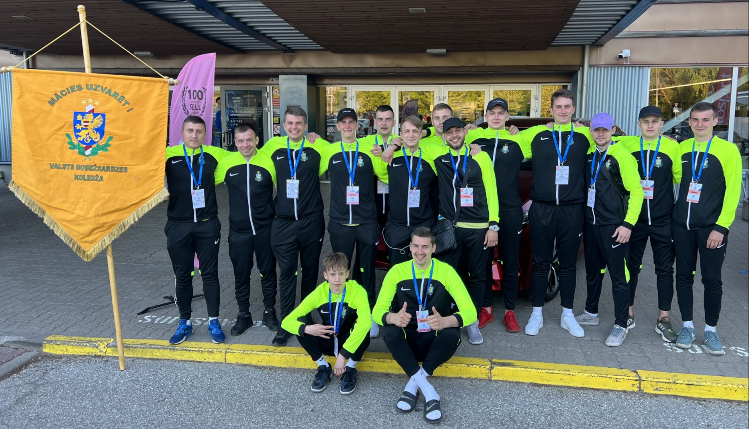 Valsts robežsardzes koledžas izlase piedalījās starptautiskajās studentu spēlēs „SELL GAMES”