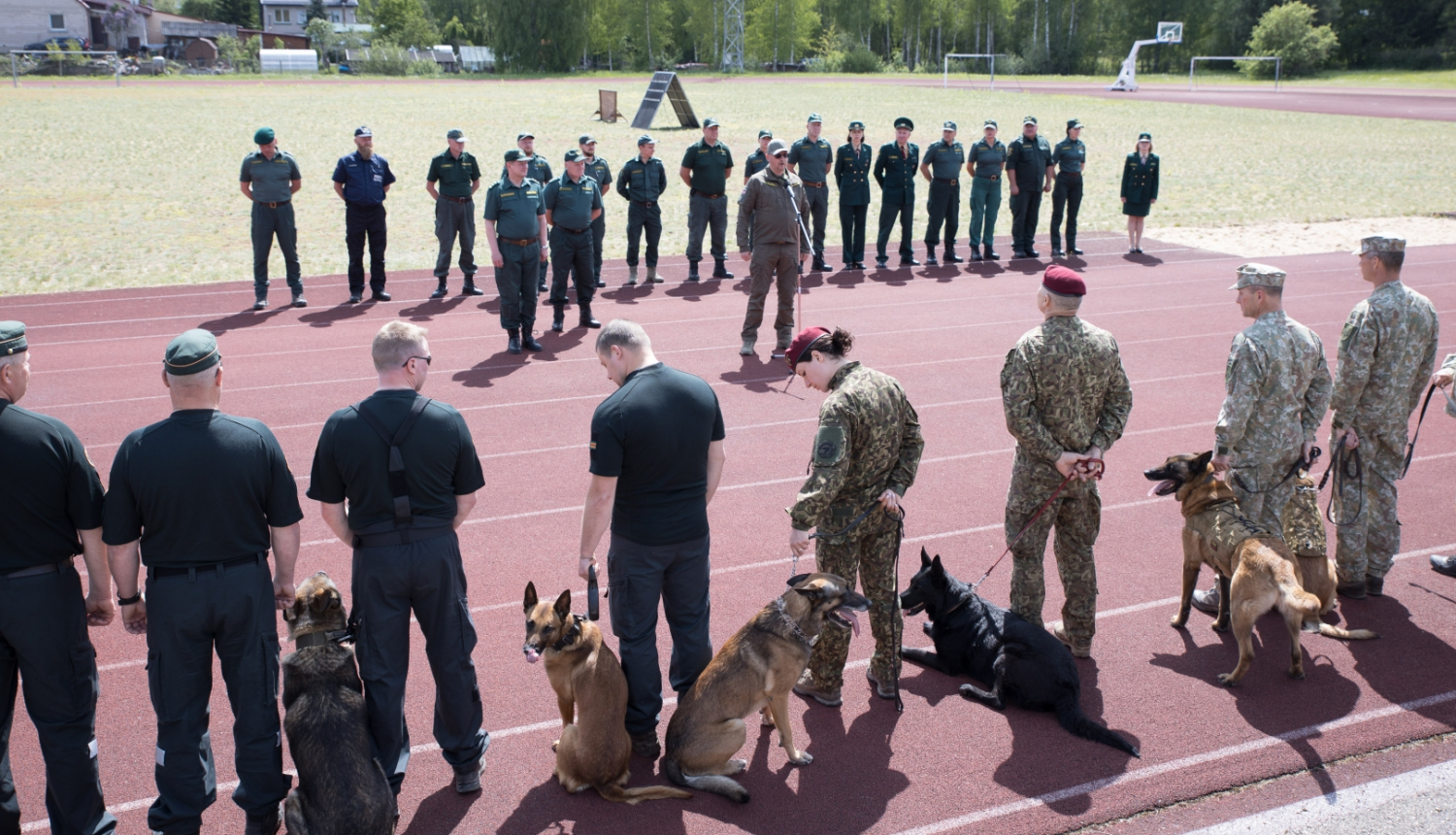 Atklātas Valsts robežsardzes kinologu sacensības