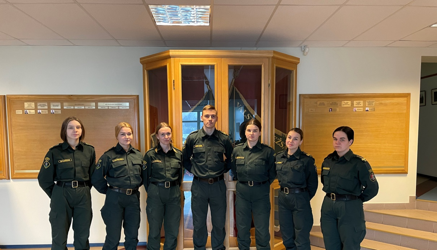 Pārvēlēts Valsts robežsardzes koledžas Studējošo pašpārvaldes sastāvs
