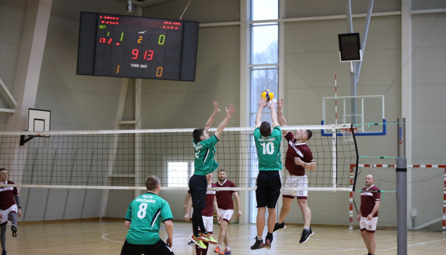 Valsts robežsardzes čempionāta sacensības volejbolā