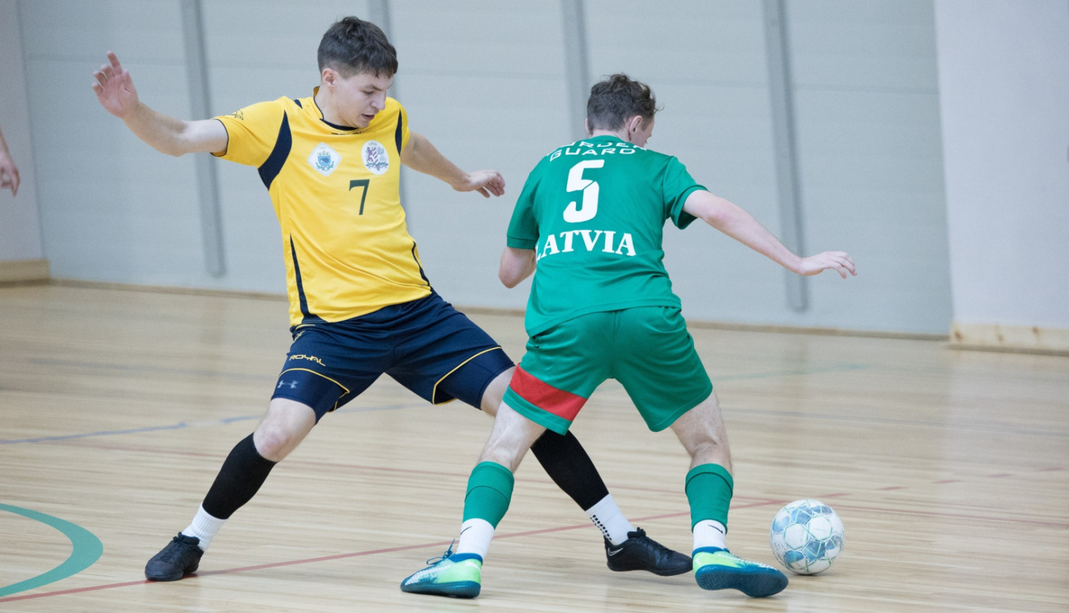 Futbola sacensību informatīvais foto