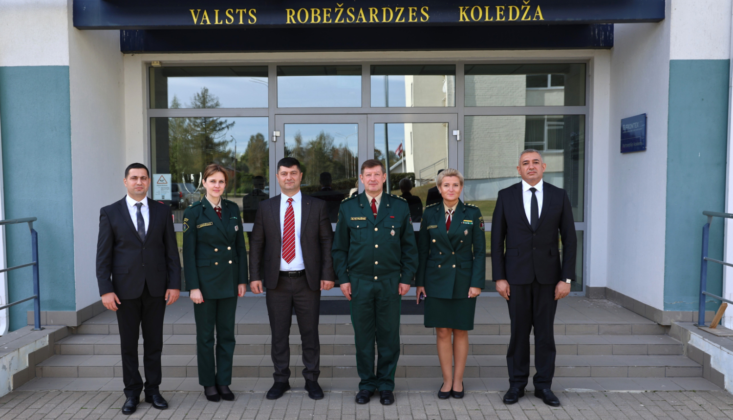 Valsts robežsardzes koledžā viesojās delegācija no Azerbaidžānas