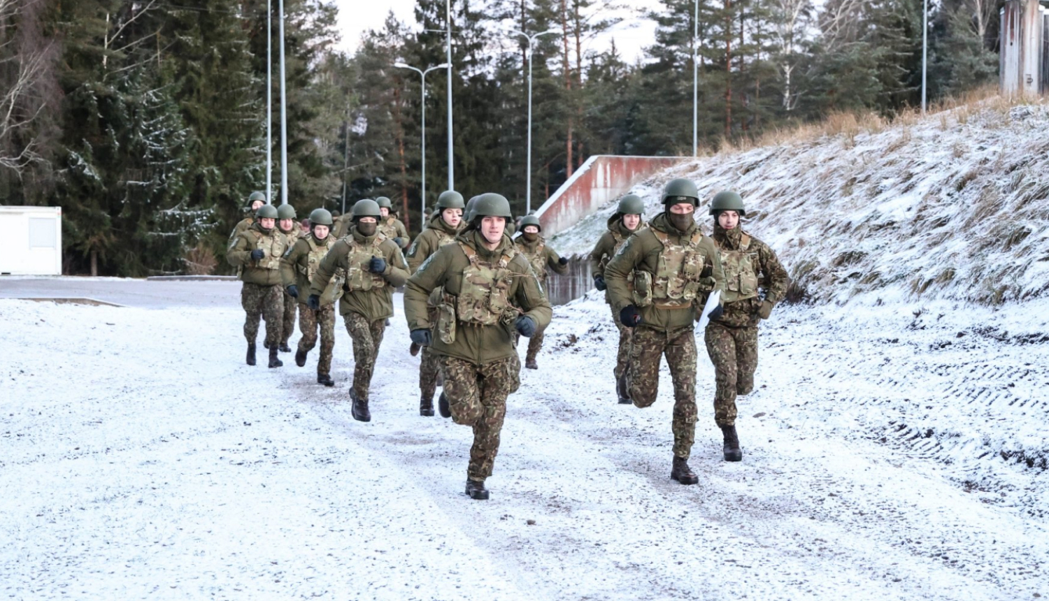 Valsts robežsardzes koledžas kadetu sacensības “Ziemassvētku kauss 2025”