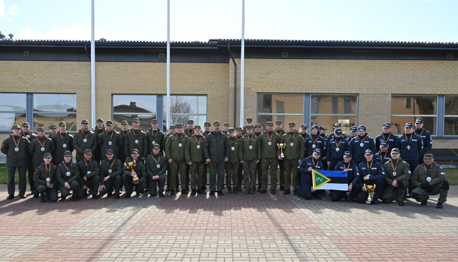 Valsts robežsardzes koledžas komanda piedalās Baltijas valstu robežsargu profesionālajās sporta sacensībās Lietuvā