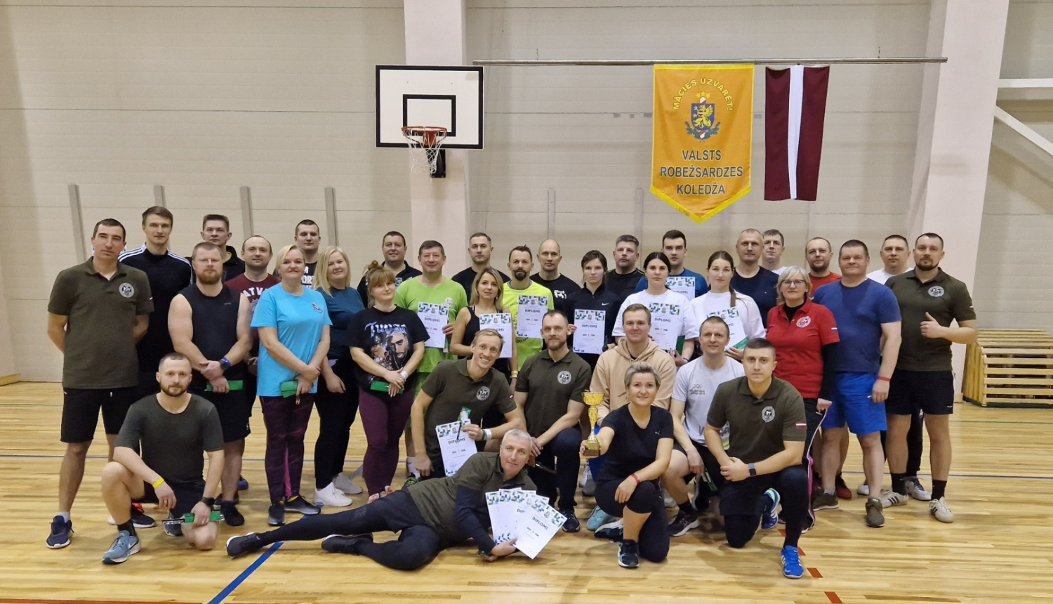 Valsts robežsardzes koledžas personāla sporta sacensības ir izdevušās!