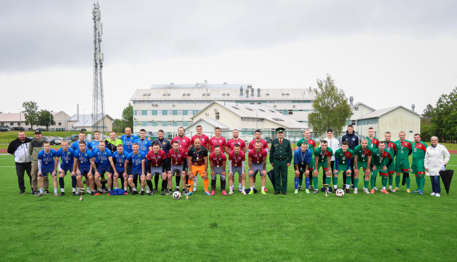 Iekšlietu ministrijas atklātā čempionāta sacensības futbolā