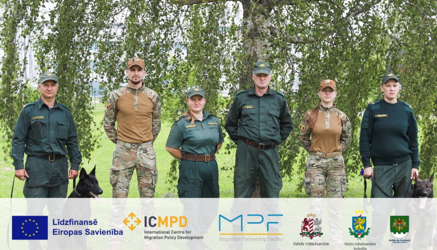 Valsts robežsardzes koledžas Kinoloģijas centrā uzsāk apmācības divi Moldovas Republikas Robežpolicijas Ģenerālinspektorāta kinologi