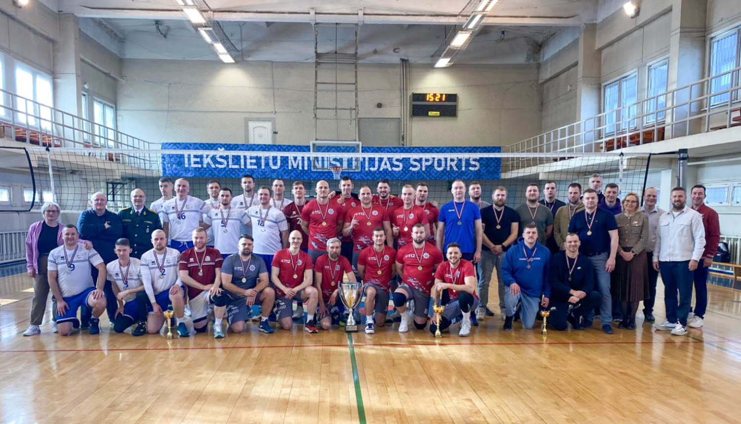 Norisinājās Iekšlietu ministrijas volejbola sacensības