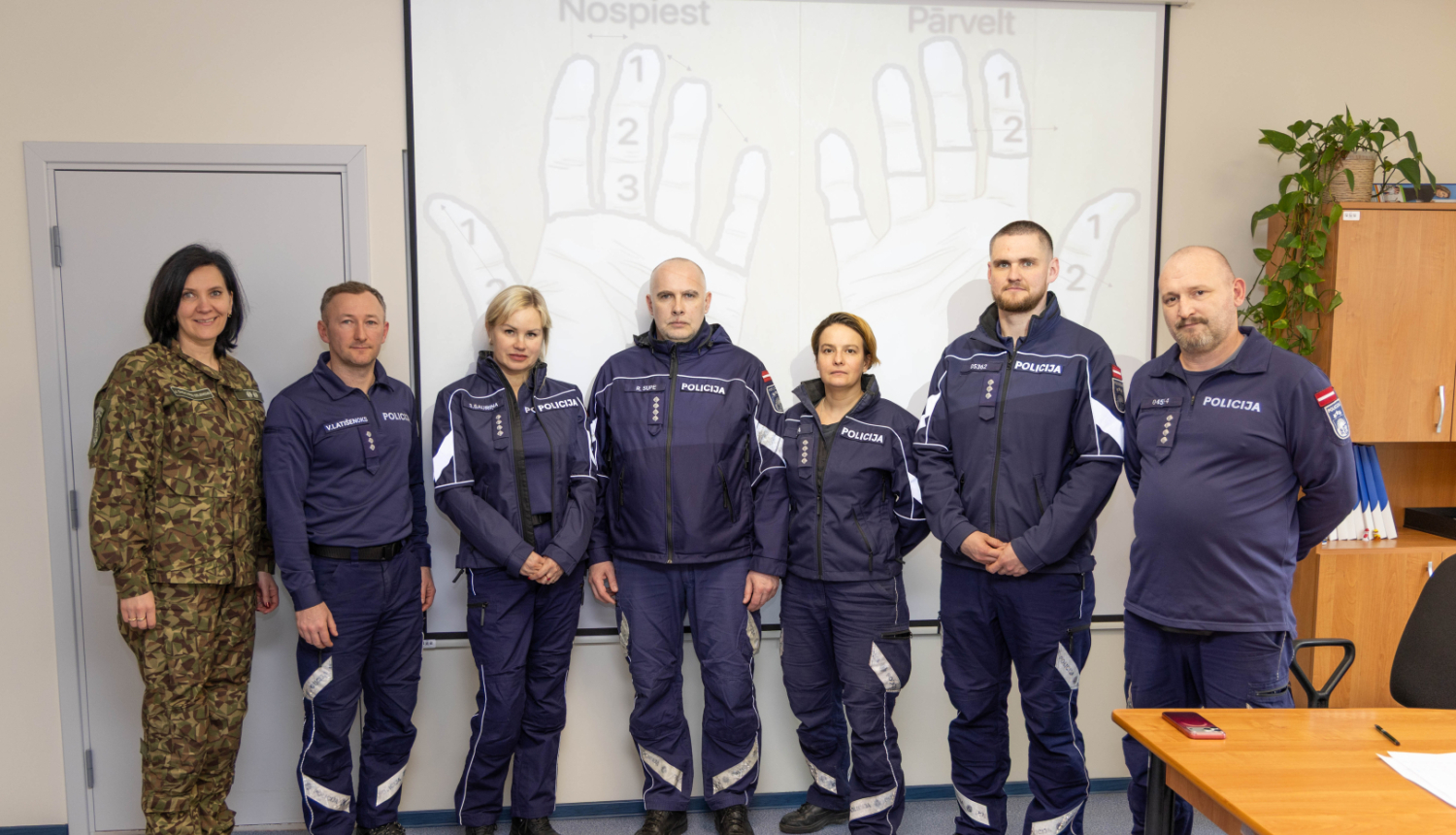 Valsts robežsardzes koledžā notika Valsts policijas amatpersonu apmācības