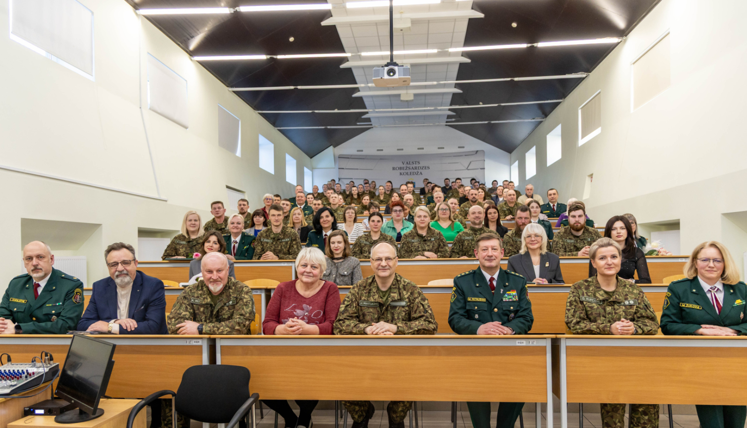 Valsts robežsardzes koledžā norisinājās gada atskaites sanāksme