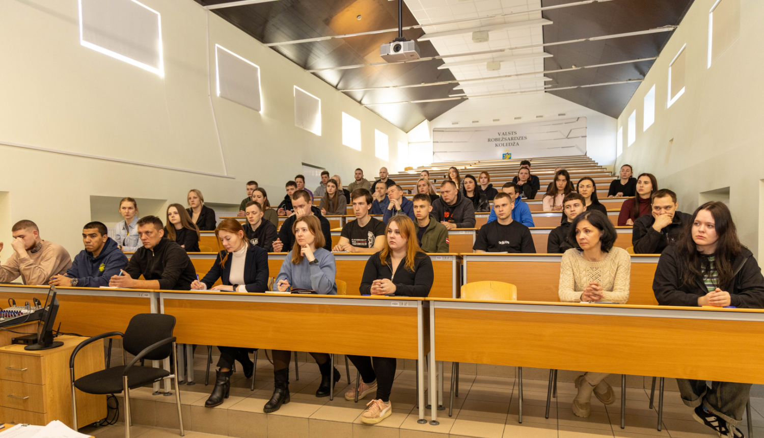 Valsts robežsardzes koledžā ieradās kadeti – kandidāti