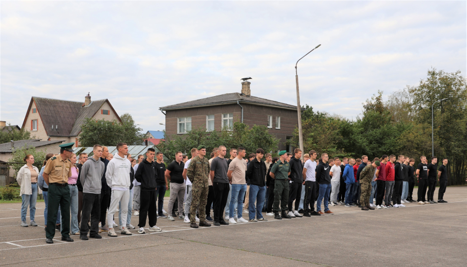 Valsts robežsardzes koledžā ieradās topošie robežsargi