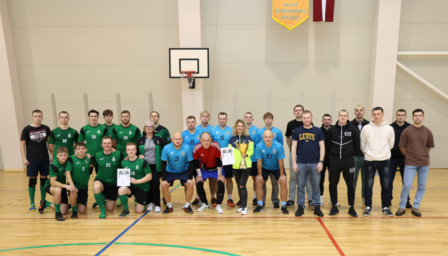 Valsts robežsardzes Ludzas pārvalde ieguva zelta medaļu futbolā