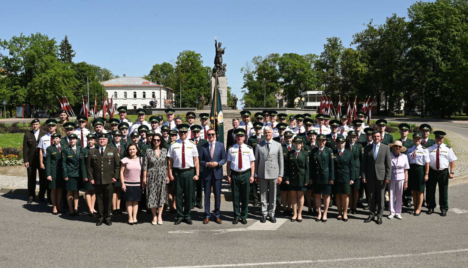Valsts robežsardzes koledžas īsā cikla profesionālās augstākās izglītības studiju programmas „Robežapsardze” pilna laika 21.izlaidums un nepilna laika 14.izlaidums