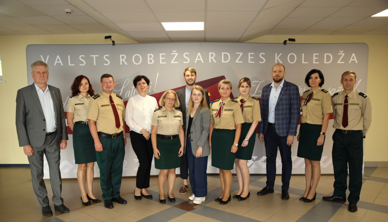 Valsts robežsardzes koledžā norisinājās studiju novērtēšanas ekspertu vizīte Nr.3