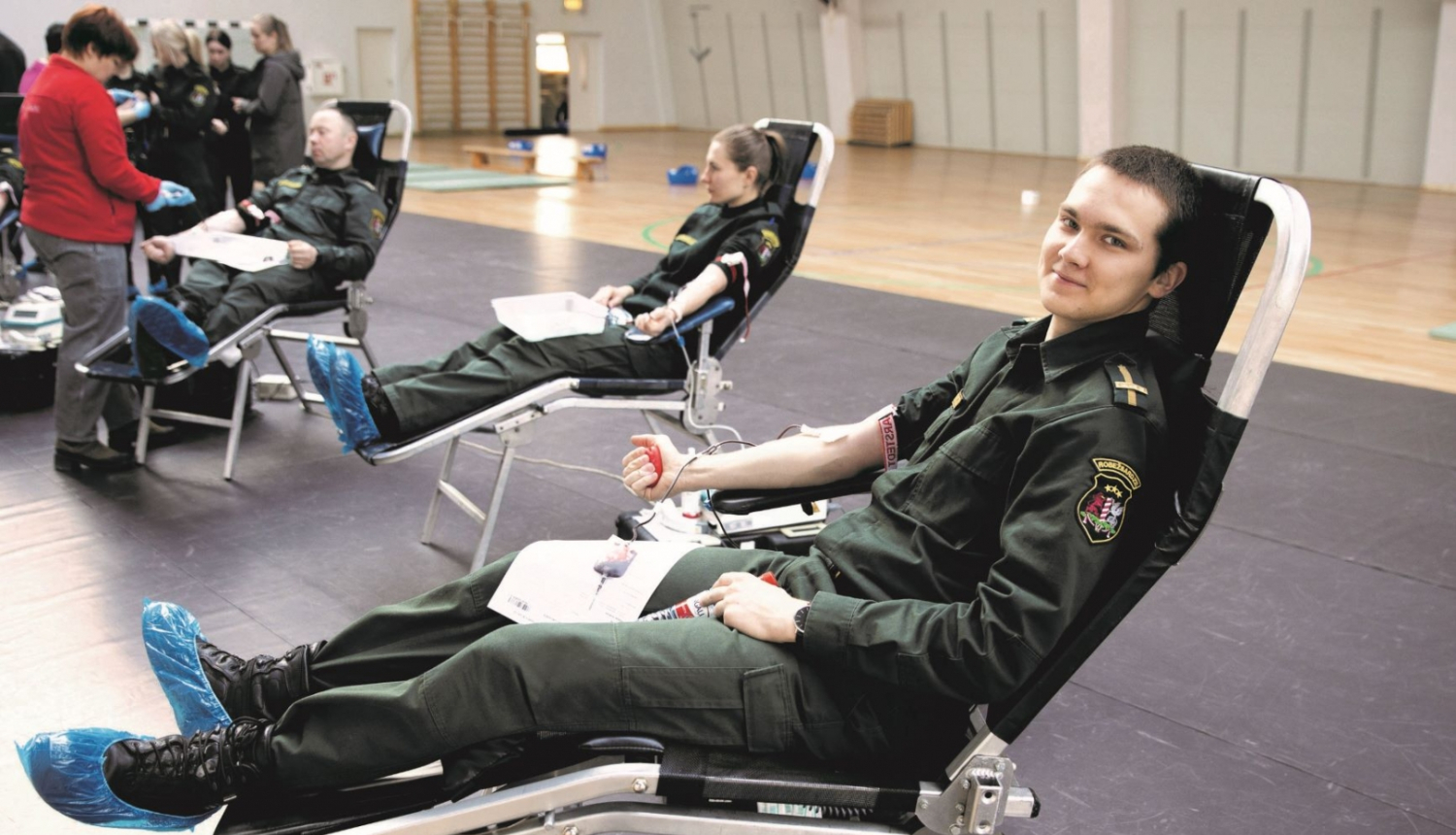 Donoru diena Valsts robežsardzes koledžā
