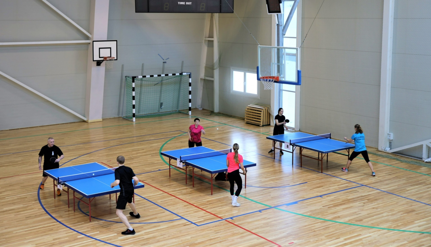 Valsts robežsardzes čempionāta sacensības galda tenisā