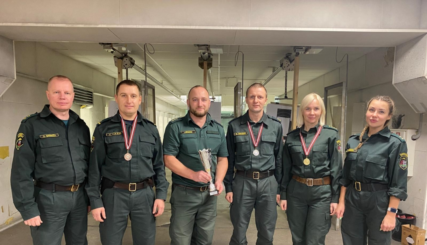 Iekšlietu ministrijas atklātā čempionāta sacensībās 1.vietu iegūst Valsts robežsardzes komanda Nr.1