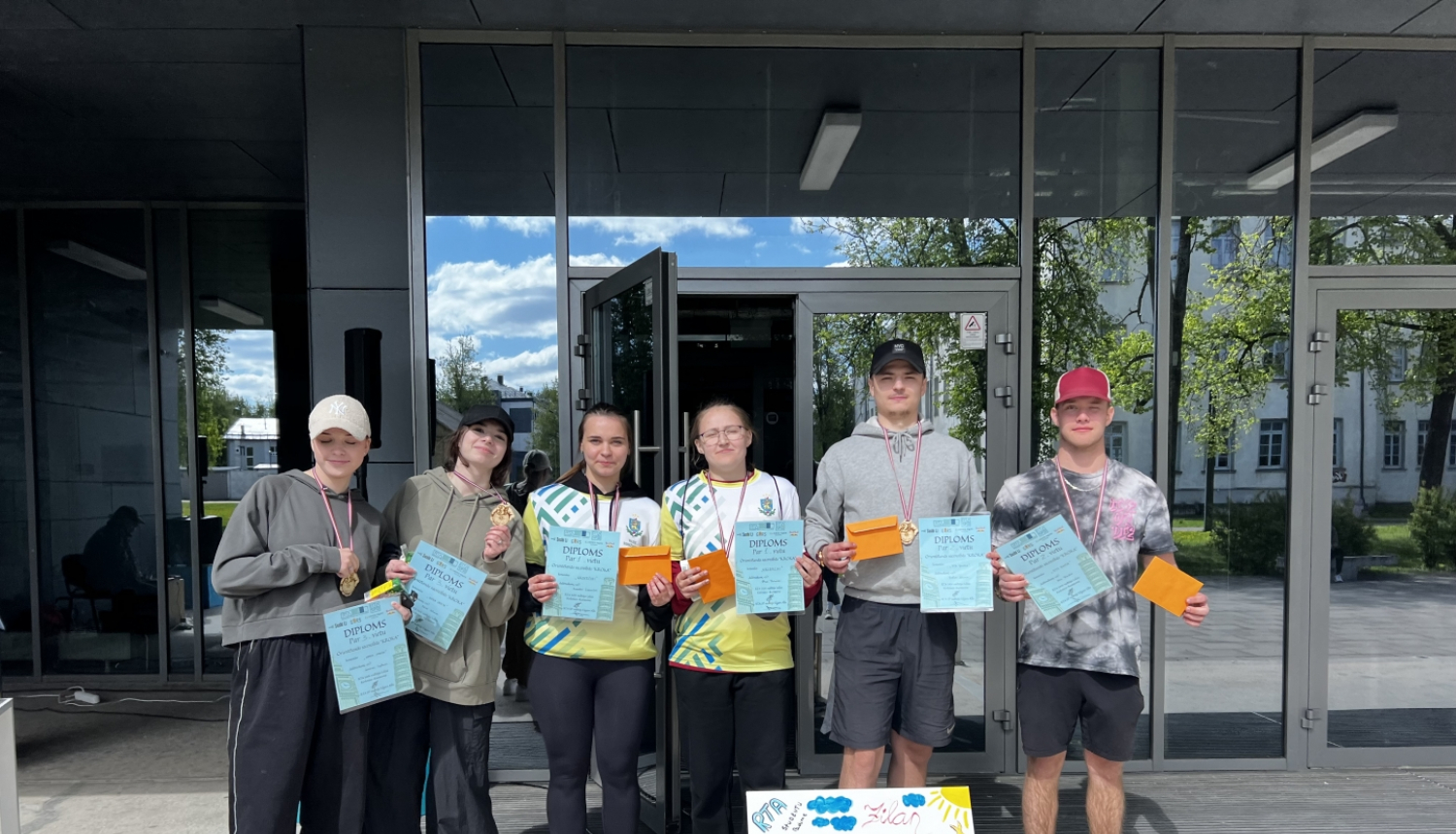 Valsts robežsardzes koledžas komanda ieguva godalgoto 1.vietu orientēšanās sacensībās “KROKA 2024”