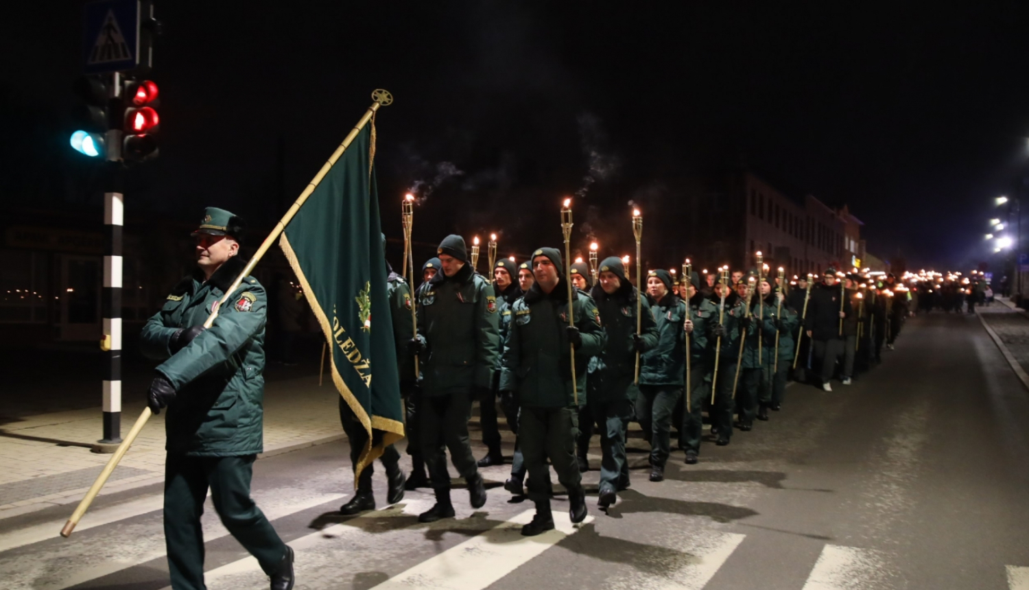 Valsts robežsardzes koledžas personāls piedalījās piemiņas pasākumā Rēzeknē Nr.2