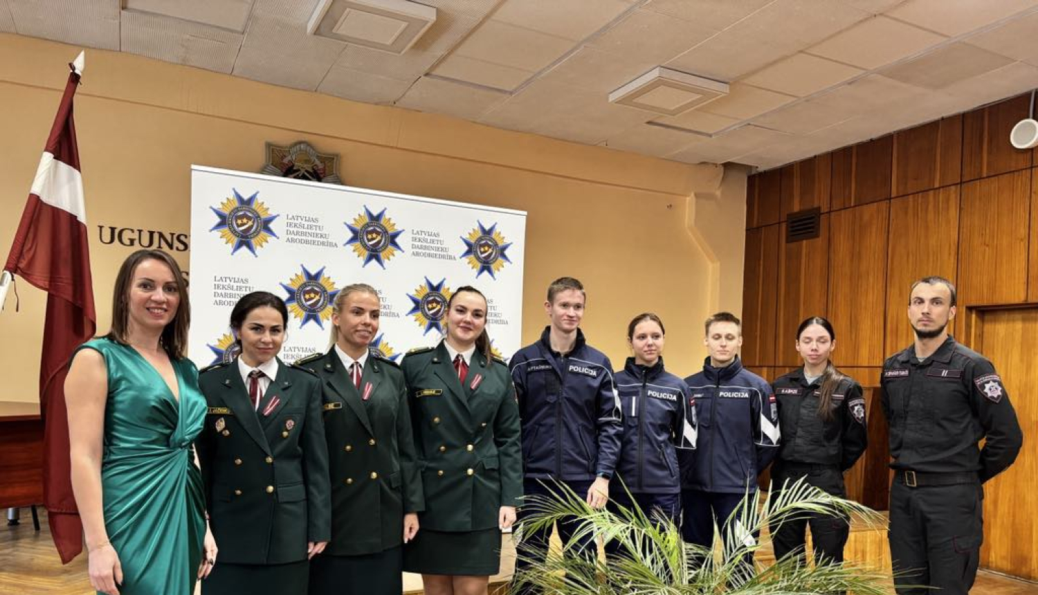 Norisinājās Latvijas Iekšlietu darbinieku arodbiedrības delegātu kongress Nr.2