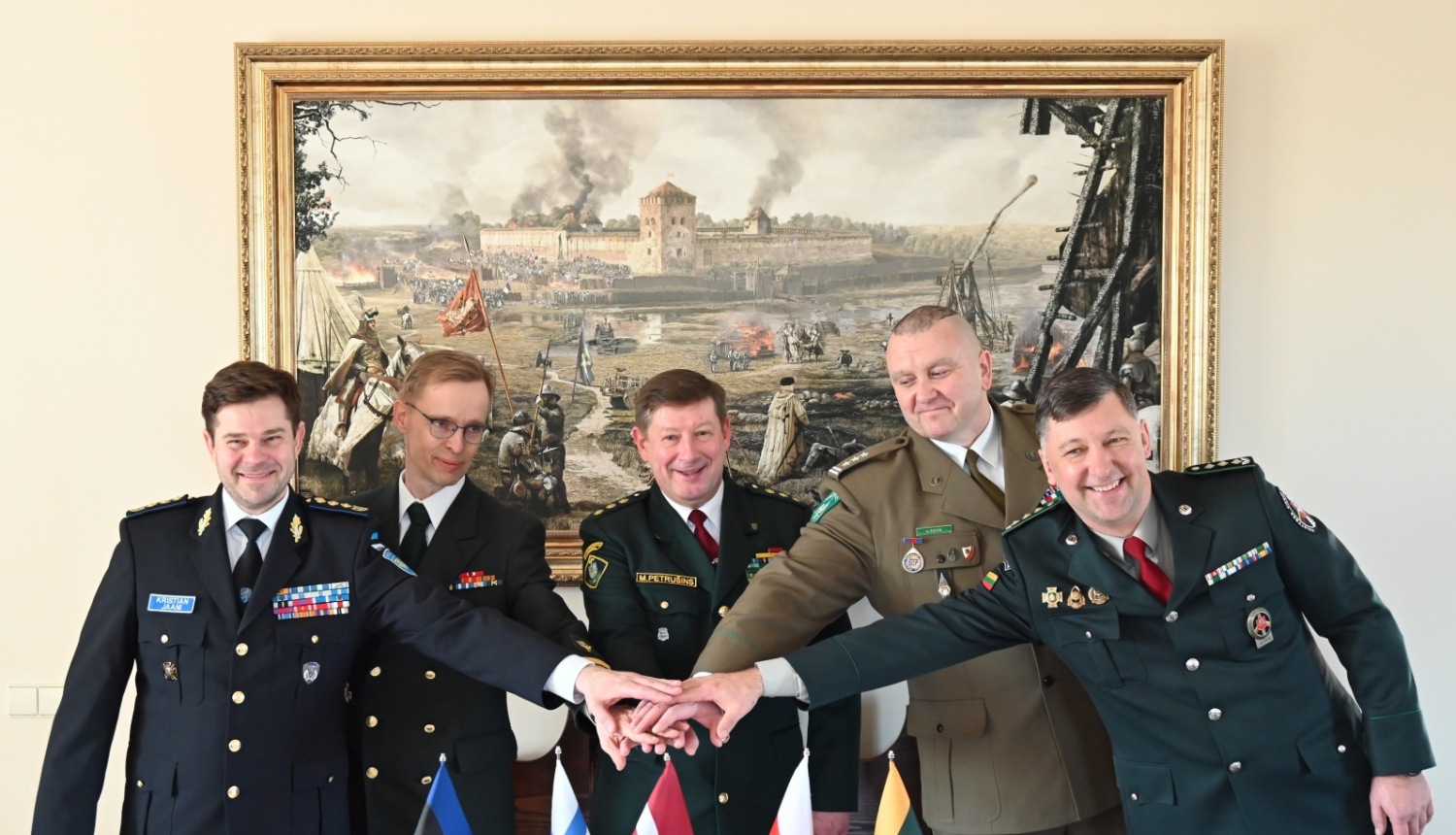 Lietuvā notika ikgadējā Latvijas, Lietuvas, Igaunijas, Somijas un Polijas Robežsardzes mācību iestāžu vadības pārstāvju tikšanās Nr.1