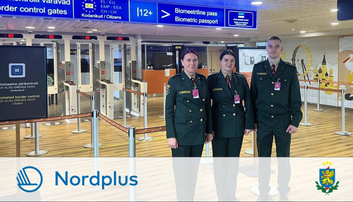 Valsts robežsardzes koledžas studējošie īstenoja mācību praksi Igaunijā Nr.1