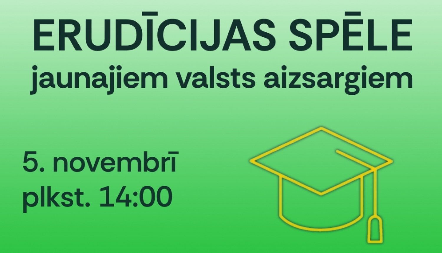 Erudīcijas spēles jaunajiem valsts aizsargiem