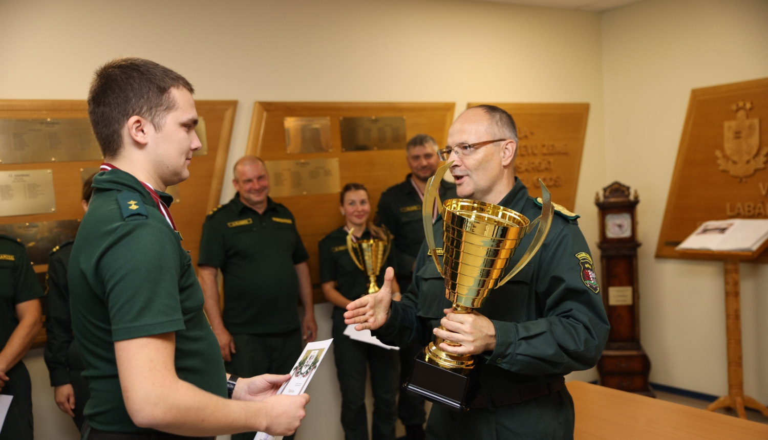 Valsts robežsardzes Daugavpils pārvalde triumfē Valsts robežsardzes robežsargu norīkojumu sacensībās Nr.13