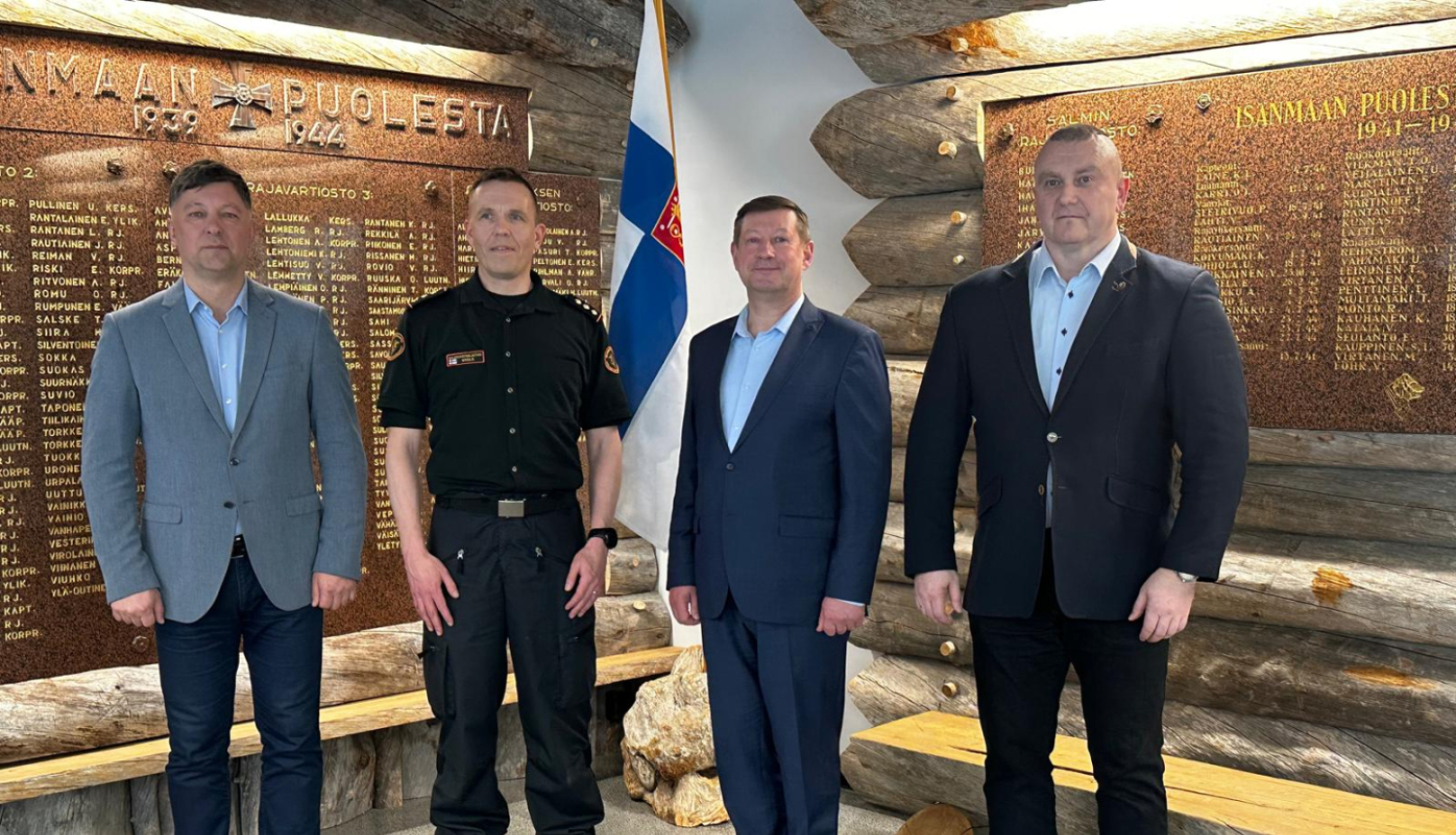 ikgadējā Polijas, Lietuvas, Latvijas un Somijas robežsargu mācību iestāžu vadības pārstāvju sanāksmē Somijas Robežu un krasta apsardzes akadēmijā