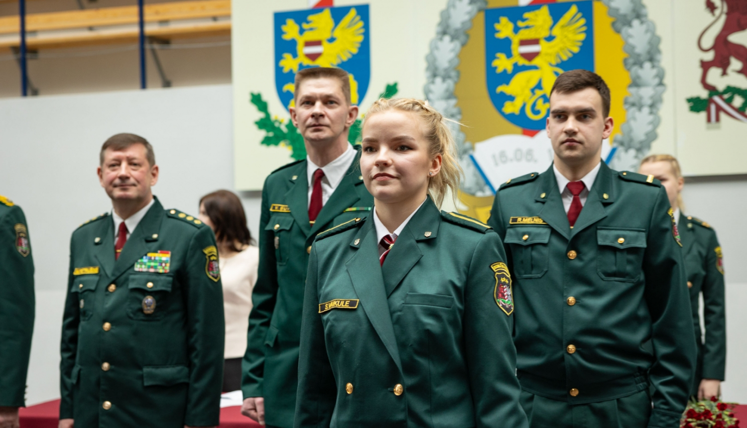 Valsts robežsardzes koledžā aizvada izlaidumu Nr.12