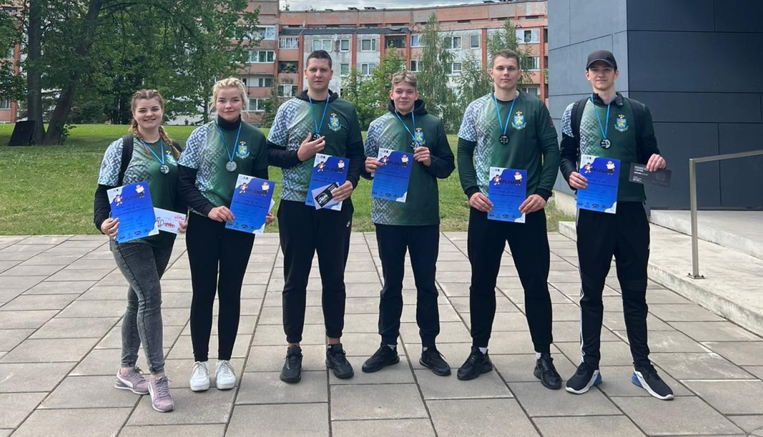 Valsts robežsardzes koledžas kadetu dalība orientēšanās sacensībās “KROKA 2023”